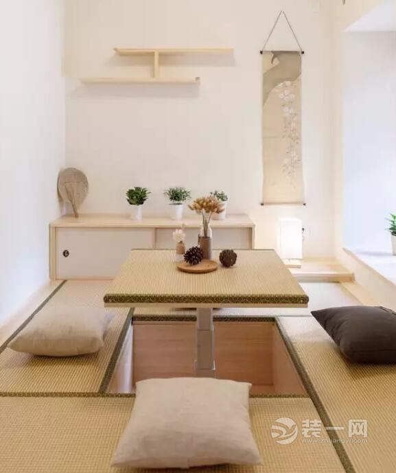 100平三居室日式风格装修设计