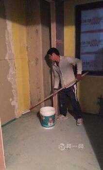 87平日式风格两居油漆阶段施工图